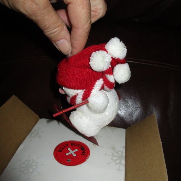 2 Billy Buttons Department 56 Christmas Ornament - Picture 4 of 12